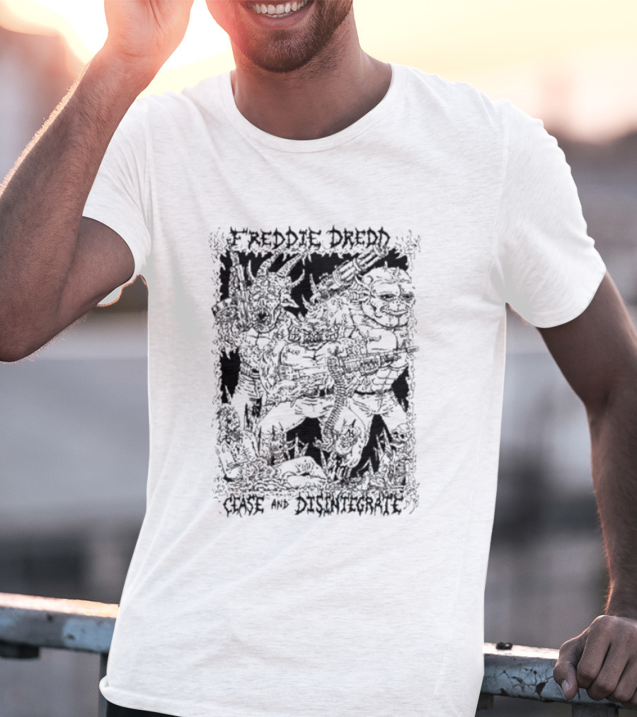 Freddie Dredd Cease & Disintegrate T-Shirt