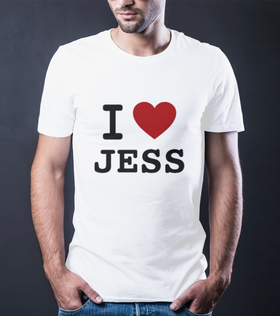 ``` 2025 Fujimotosan I Love Jess Heart ``` T-Shirt