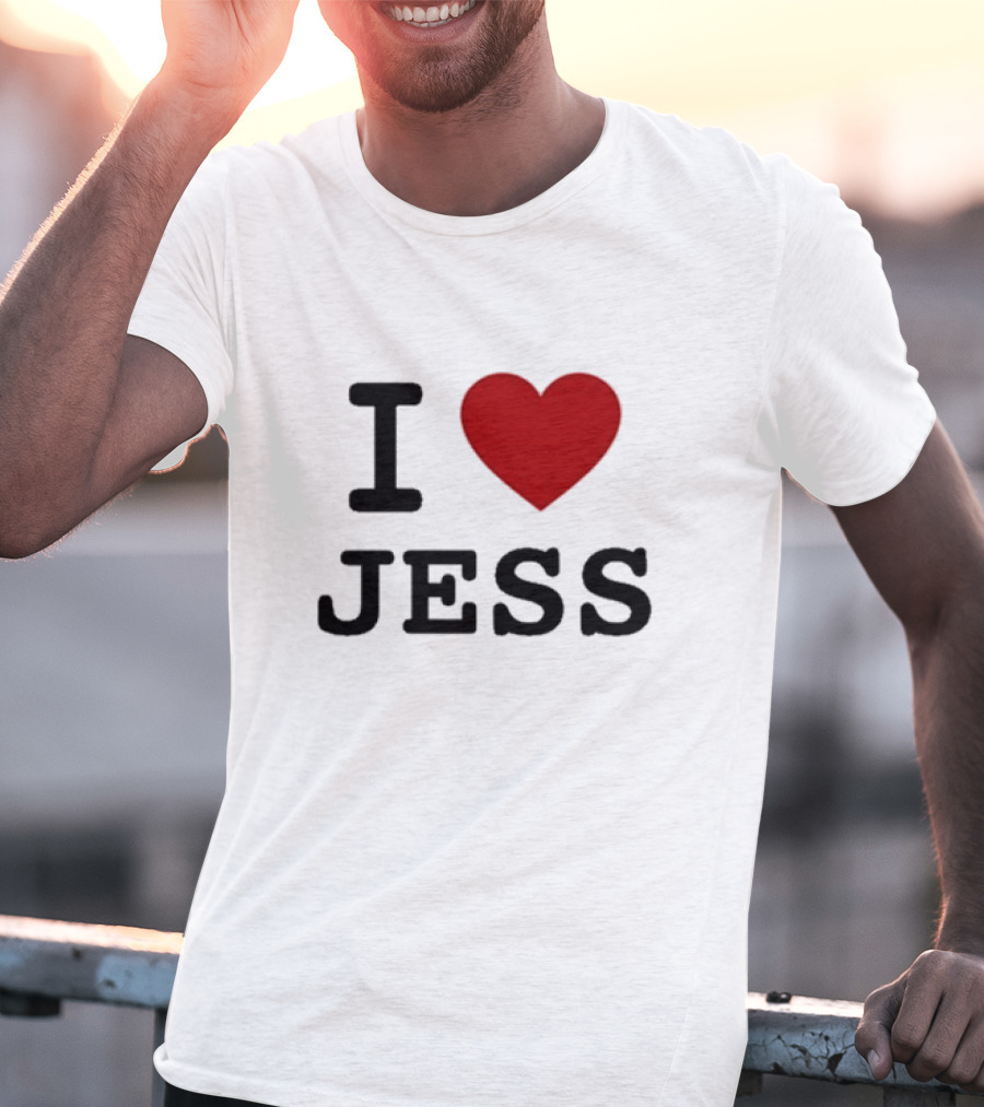 ``` 2025 Fujimotosan I Love Jess Heart ``` T-Shirt