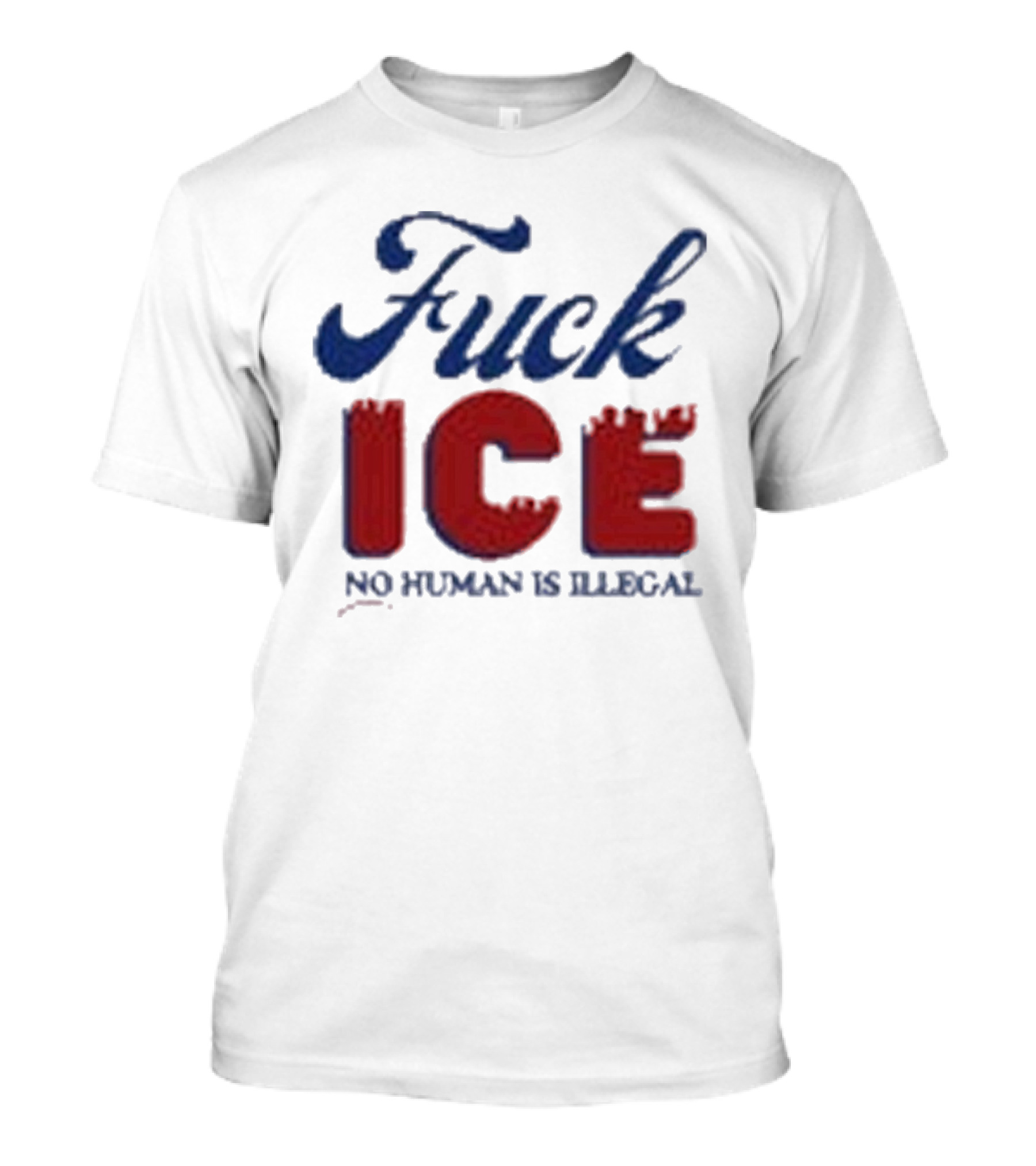 Funny Mexico Fuck ICE No Humans Is Illegal T-Shirt