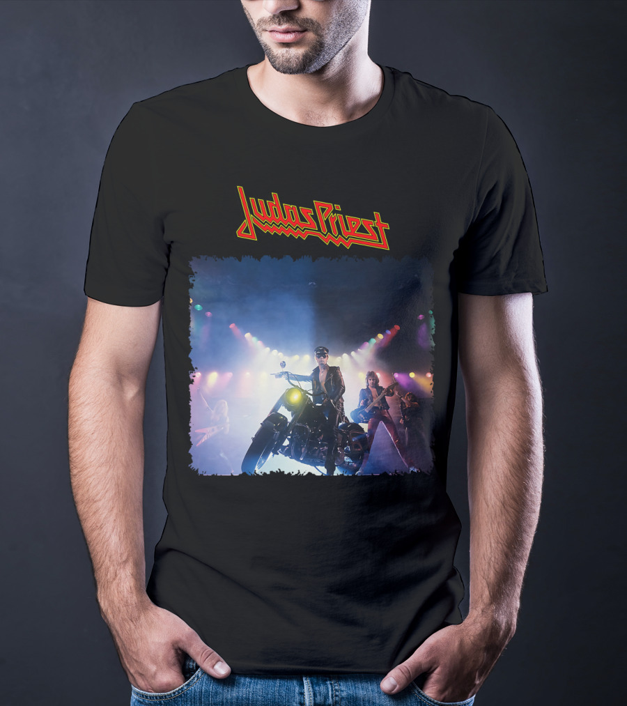 Judas Priest Unleashed In The East Motorcycle Concert Scene T-Shirt