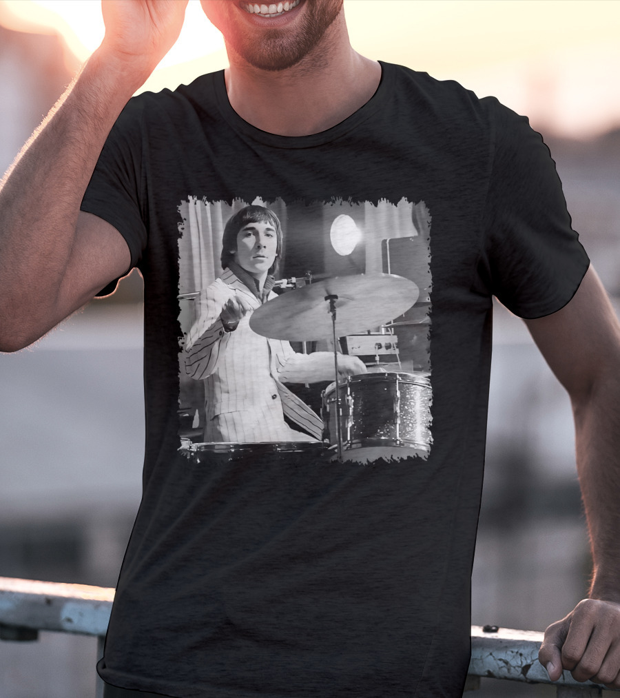 Keith Moon Drumming Legend 71019 T-Shirt