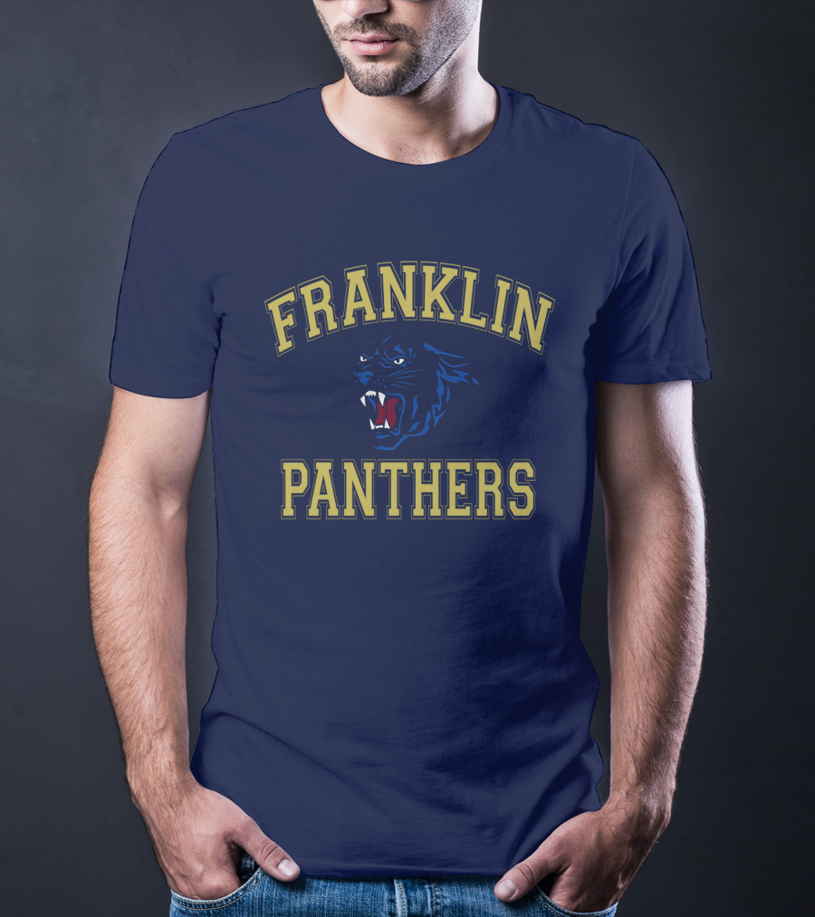 Franklin Panthers Roaring Sports Team Spirit T-Shirt