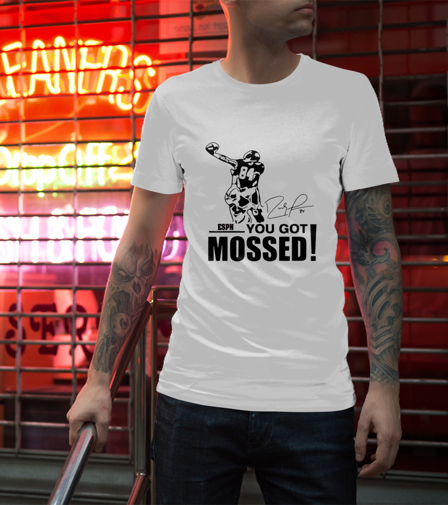 ESPN You Got Mossed 84 Signature Football T-Shirt