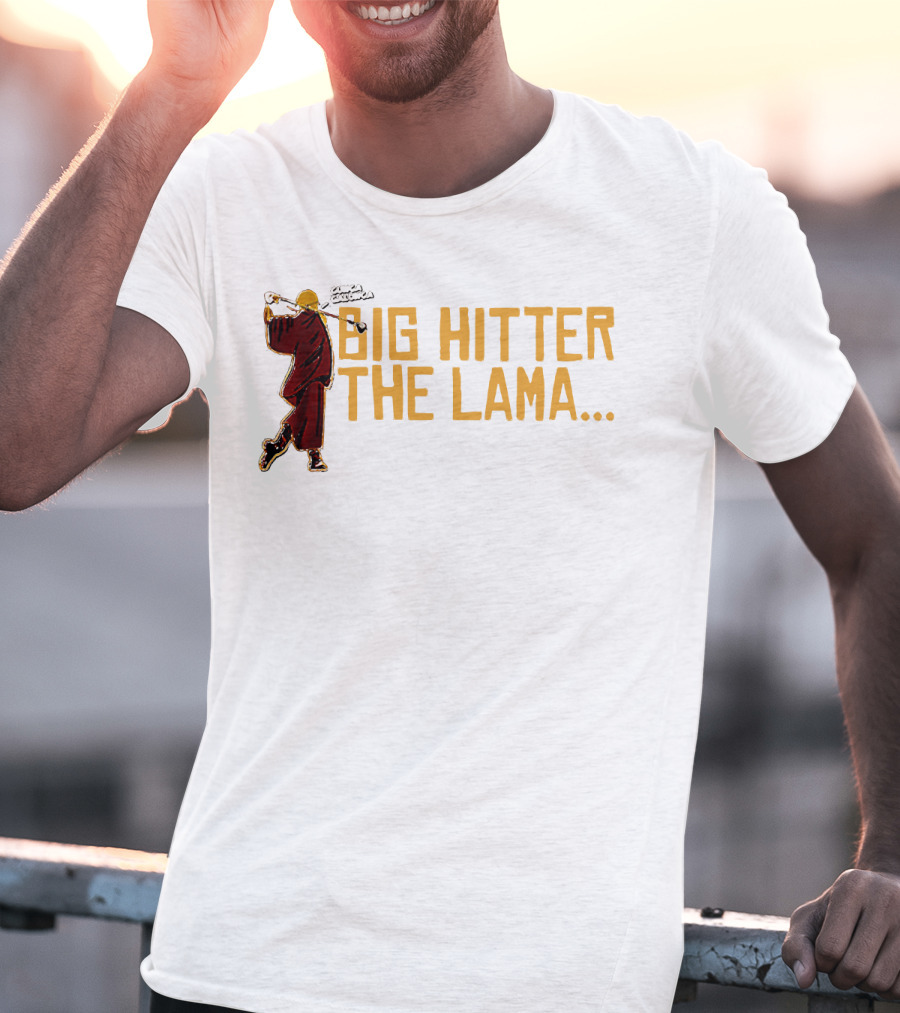 Big Hitter The Lama Golf Swing Insight T-Shirt