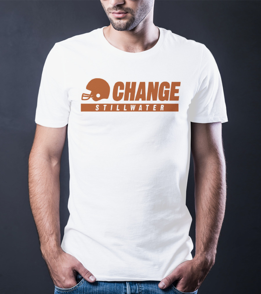 Stillwater Change Football Helmet T-Shirt