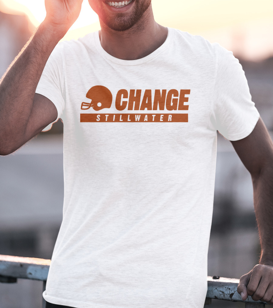 Stillwater Change Football Helmet T-Shirt