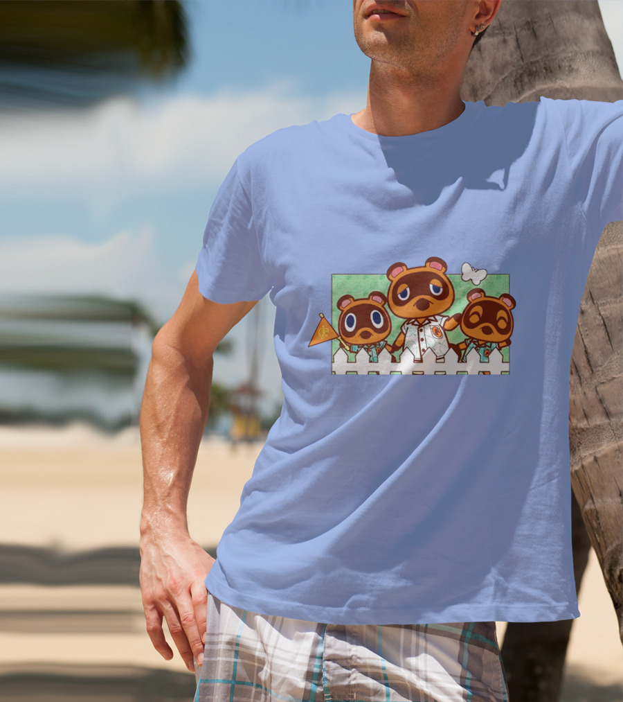 Animal Crossing New Horizons Tom Nook And Timmy And Tommy Trio Merch T-Shirt