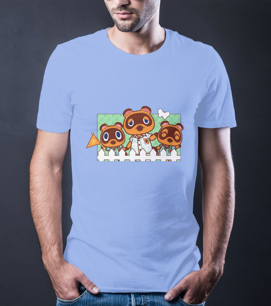 Animal Crossing New Horizons Tom Nook And Timmy And Tommy Trio Merch T-Shirt