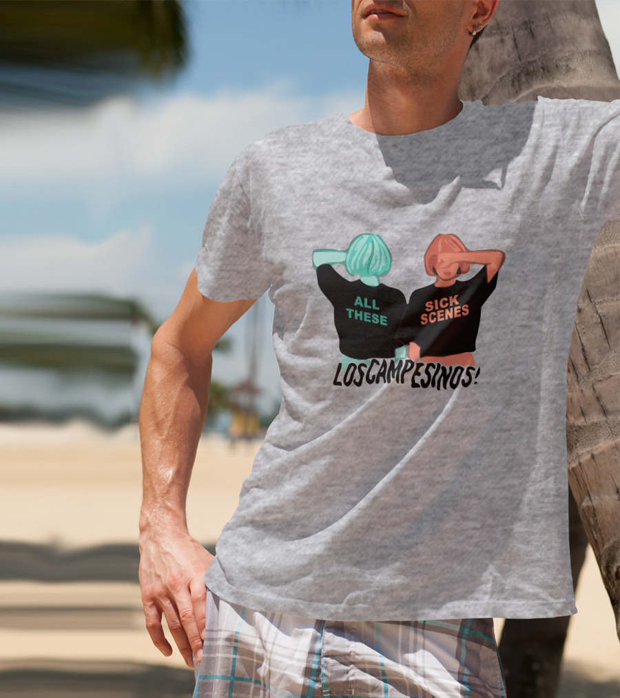 All These Sick Scenes Los Campesinos Wilbur Soot Merch T-Shirt