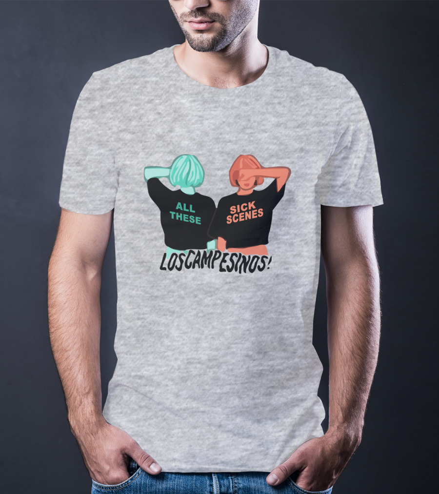 All These Sick Scenes Los Campesinos Wilbur Soot Merch T-Shirt