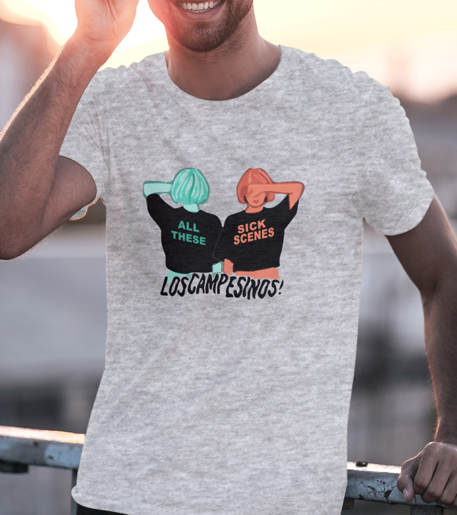 All These Sick Scenes Los Campesinos Wilbur Soot Merch T-Shirt