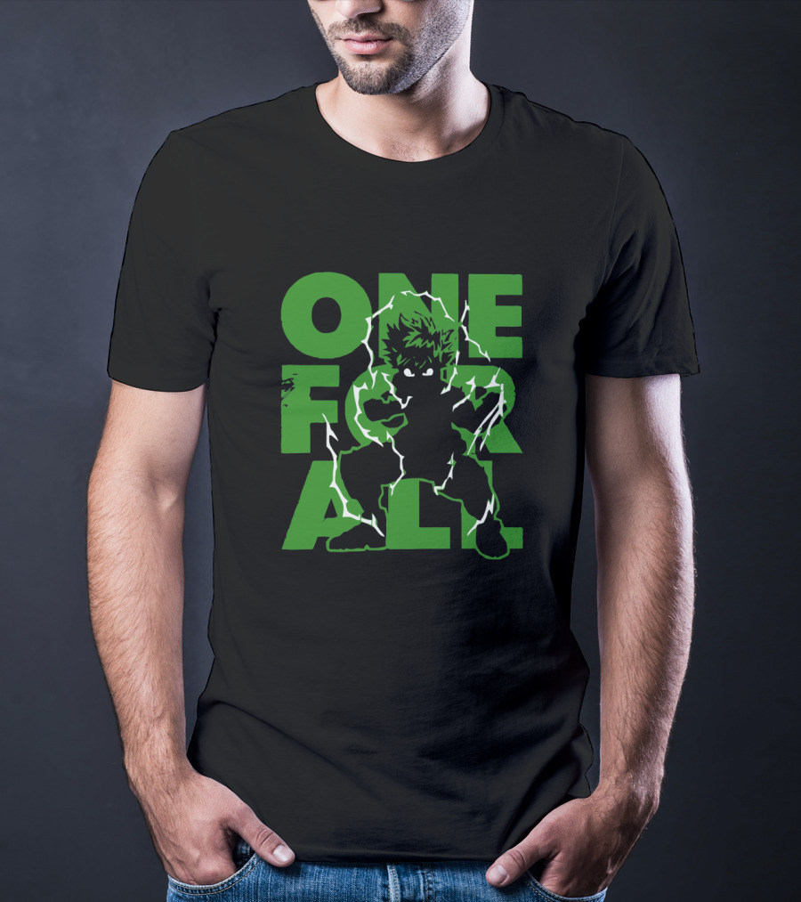 One For All My Hero Academia Midoriya Izuku T-Shirt