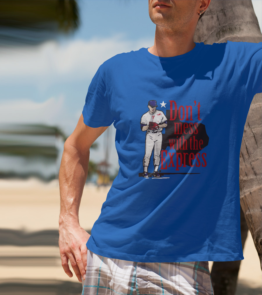 Don't Mess With The Express Bloody Nolan Ryan T-Shirt