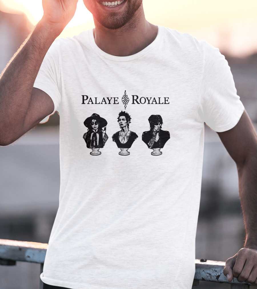 Palaye Royale Bust Trio Merch T-Shirt