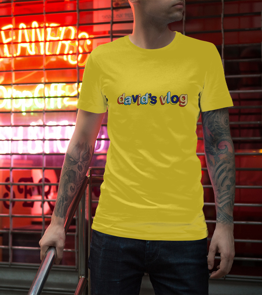 David's Vlog Merchandise T-Shirt