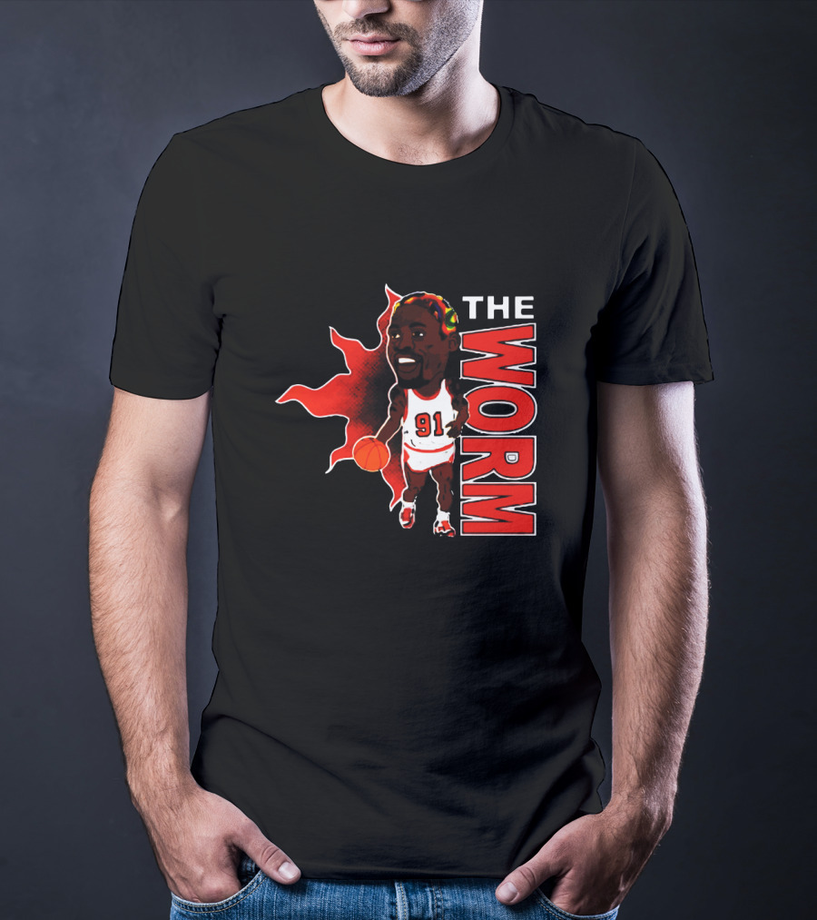 The Worm 91 Basketball Legend T-Shirt
