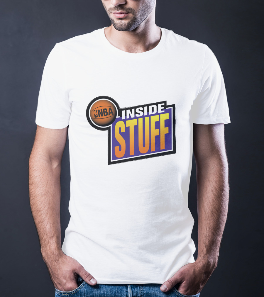 Ahmad Rashad NBA Inside Stuff Official Logo T-Shirt