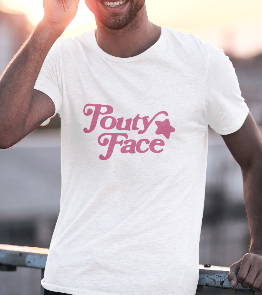 Pouty Face Star Merch T-Shirt