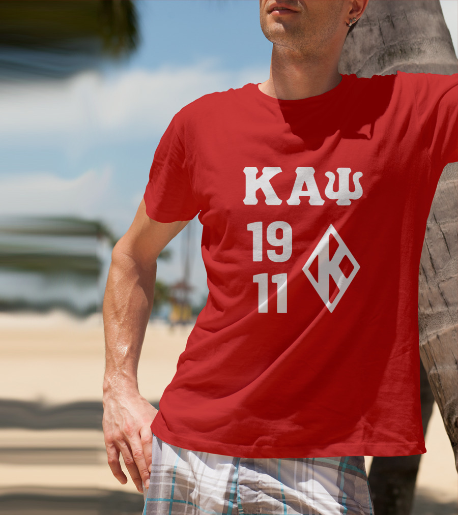 Kappa Alpha Psi 1911 Diamond Logo Boosie T-Shirt