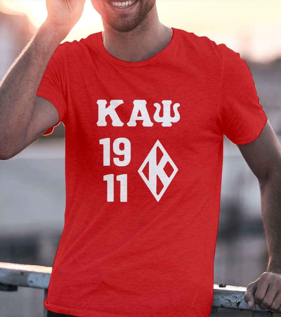 Kappa Alpha Psi 1911 Diamond Logo Boosie T-Shirt