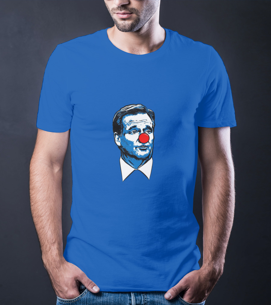 Goodell Clown Parody NFL Commissioner Red Nose Iconic Satire T-Shirt