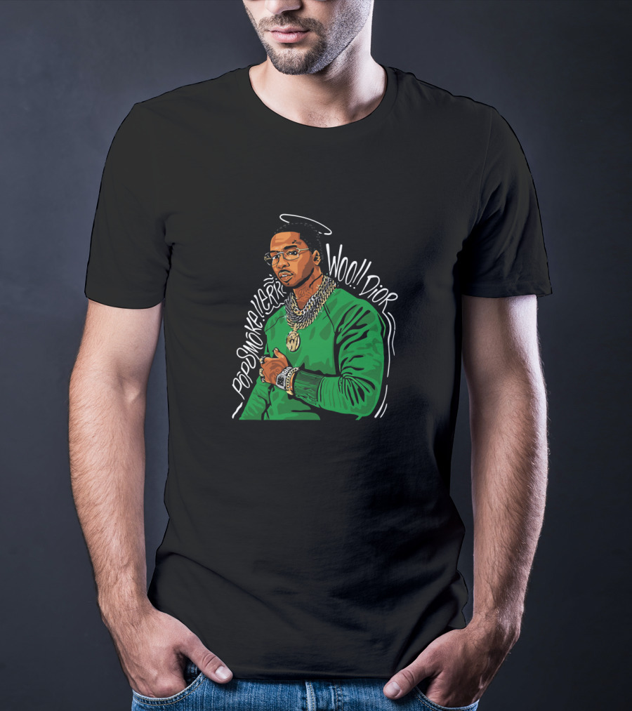 Pop Smoke Flexin' Meet The Woo Vibes T-Shirt