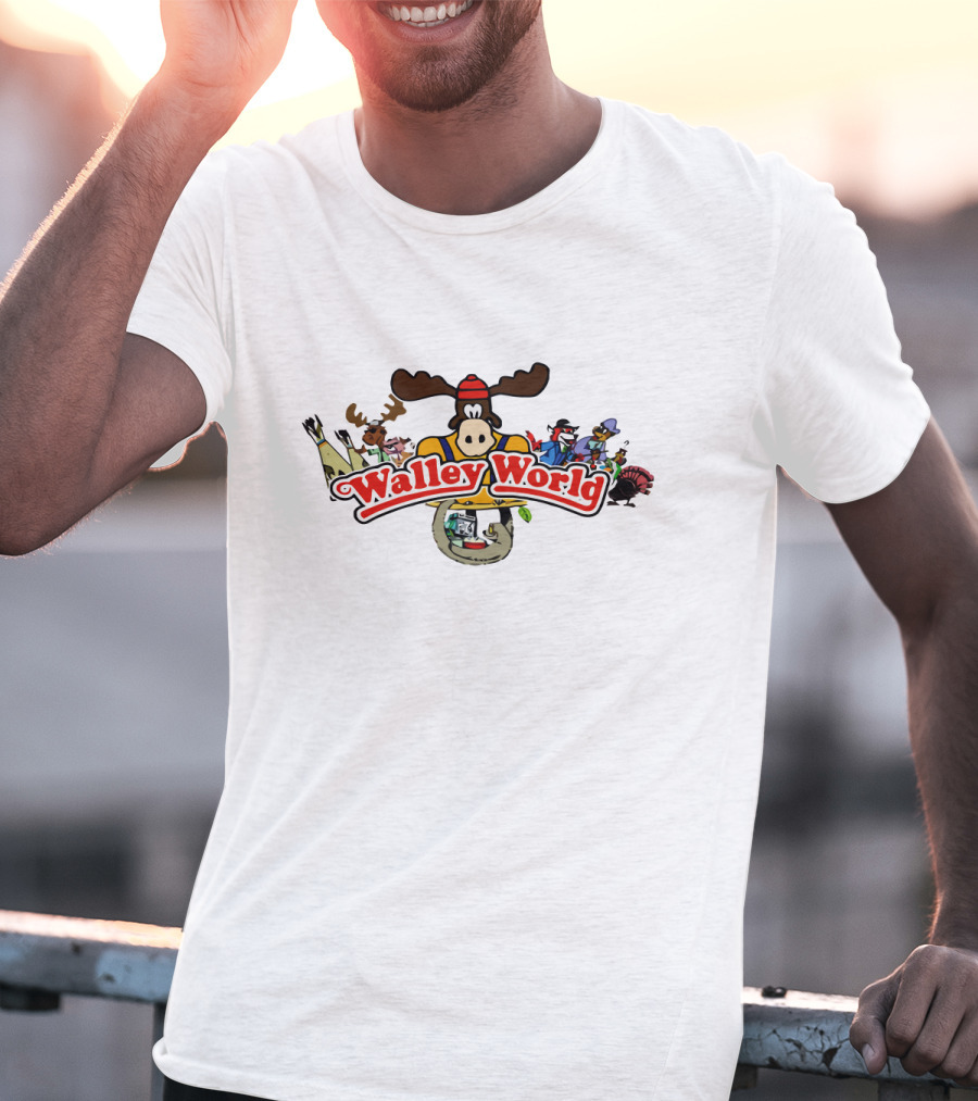 Walley World Moose With Characters T-Shirt