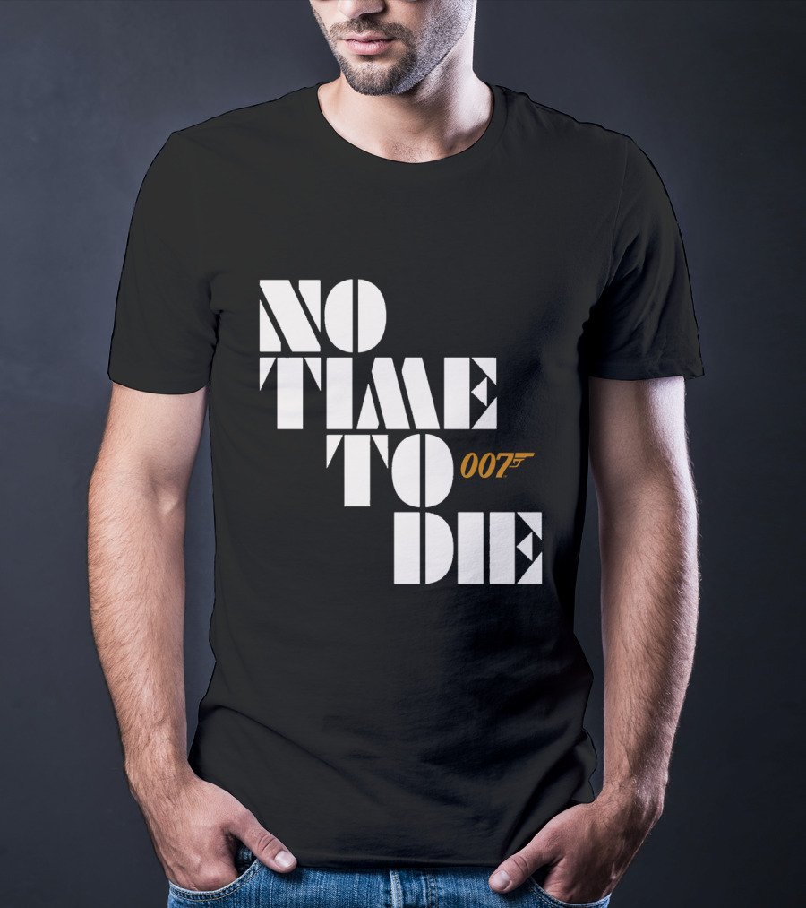 No Time To Die 007 Bond T-Shirt