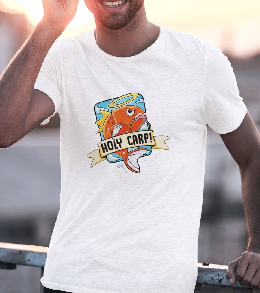 Holy Carp Nerdecrafter Merch T-Shirt