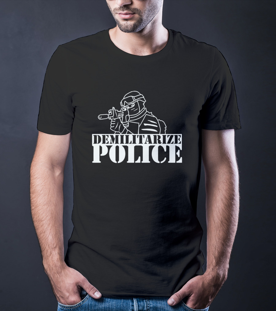 Demilitarize Police Tactical Gear T-Shirt