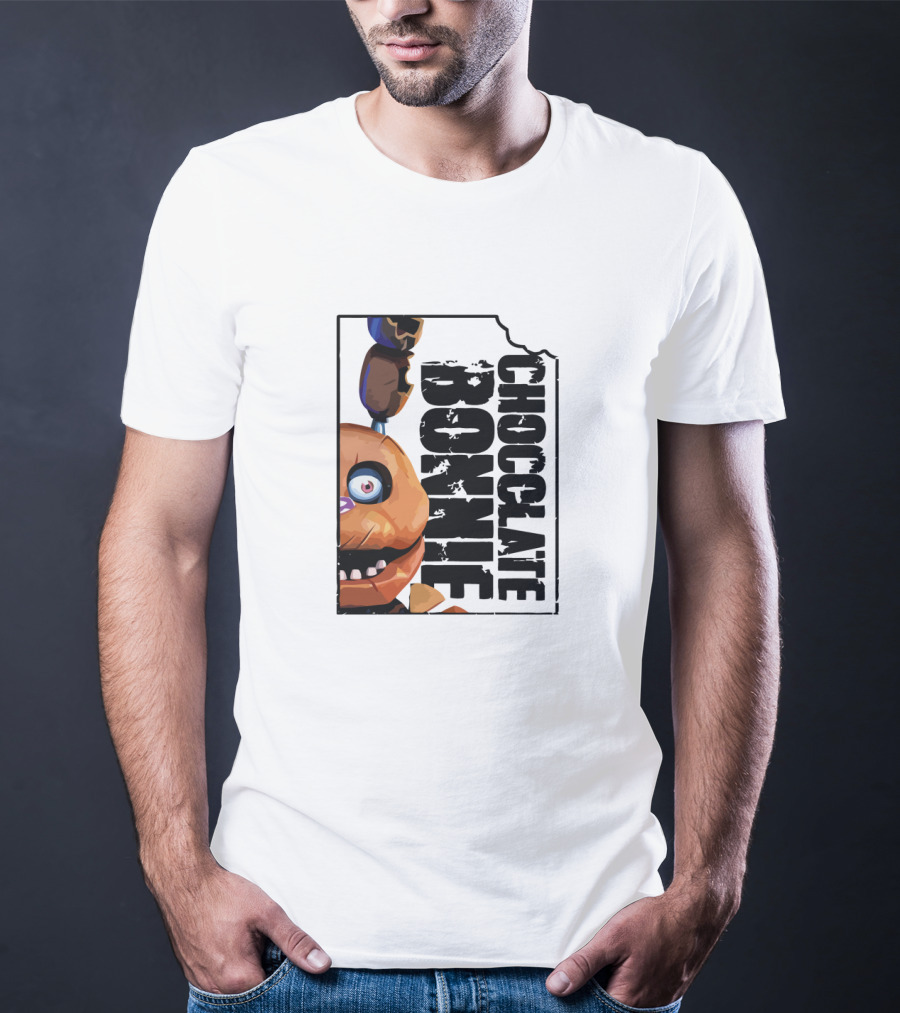 Chocolate Bonnie Fnaf AR Merch Store T-Shirt