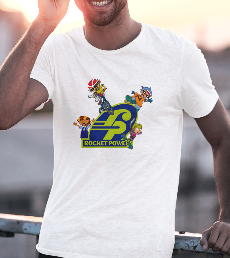 Rocket Power TV Show Characters Adventure T-Shirt