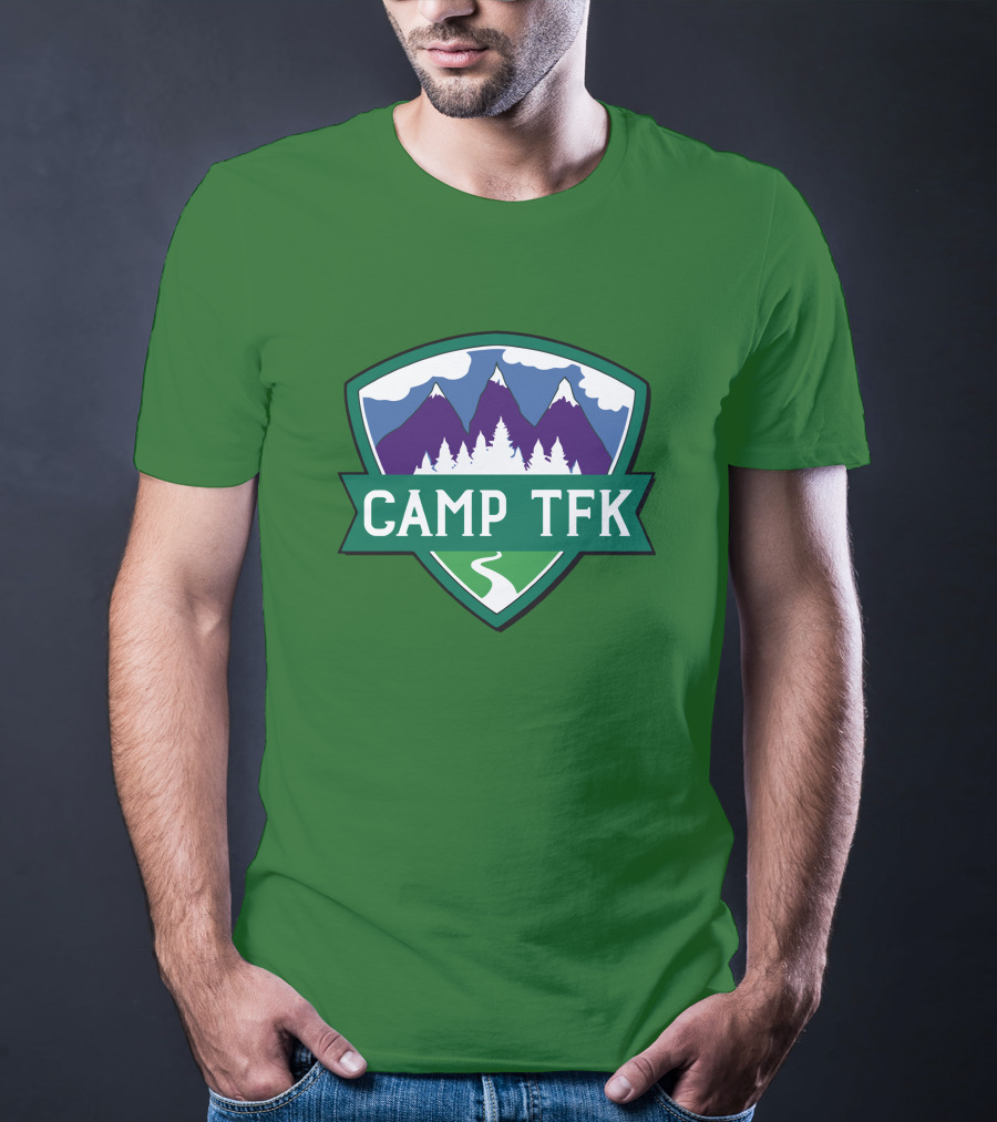 Camp TFK Mountain Adventure Badge T-Shirt