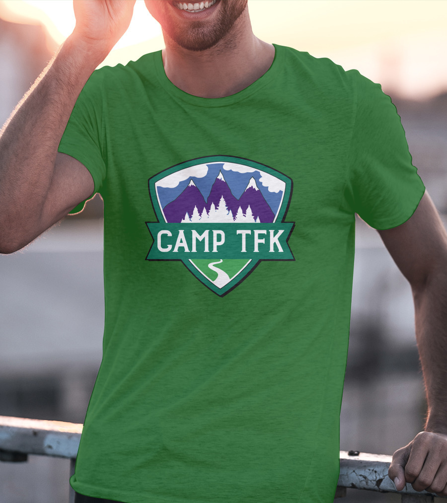 Camp TFK Mountain Adventure Badge T-Shirt