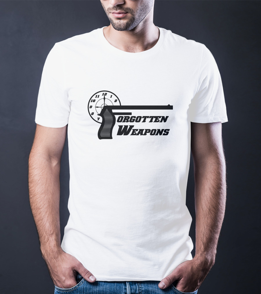 Forgotten Weapons Clock Shooting Target T-Shirt