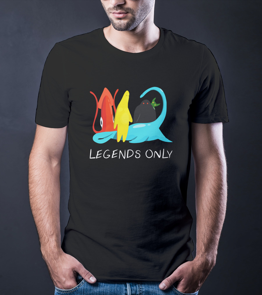 Legends Only Cryptid Crew: Sea Monster And Mythical Creatures T-Shirt