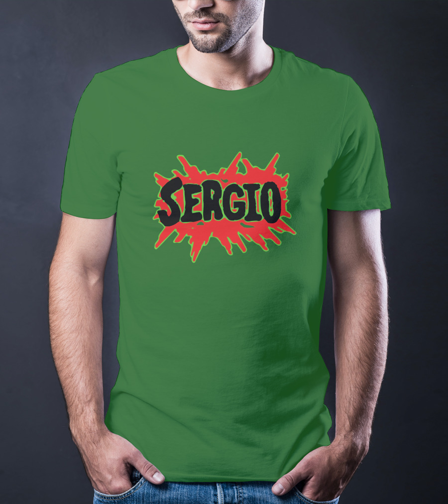 Sergio Romo Day Sergio Logo Burst T-Shirt