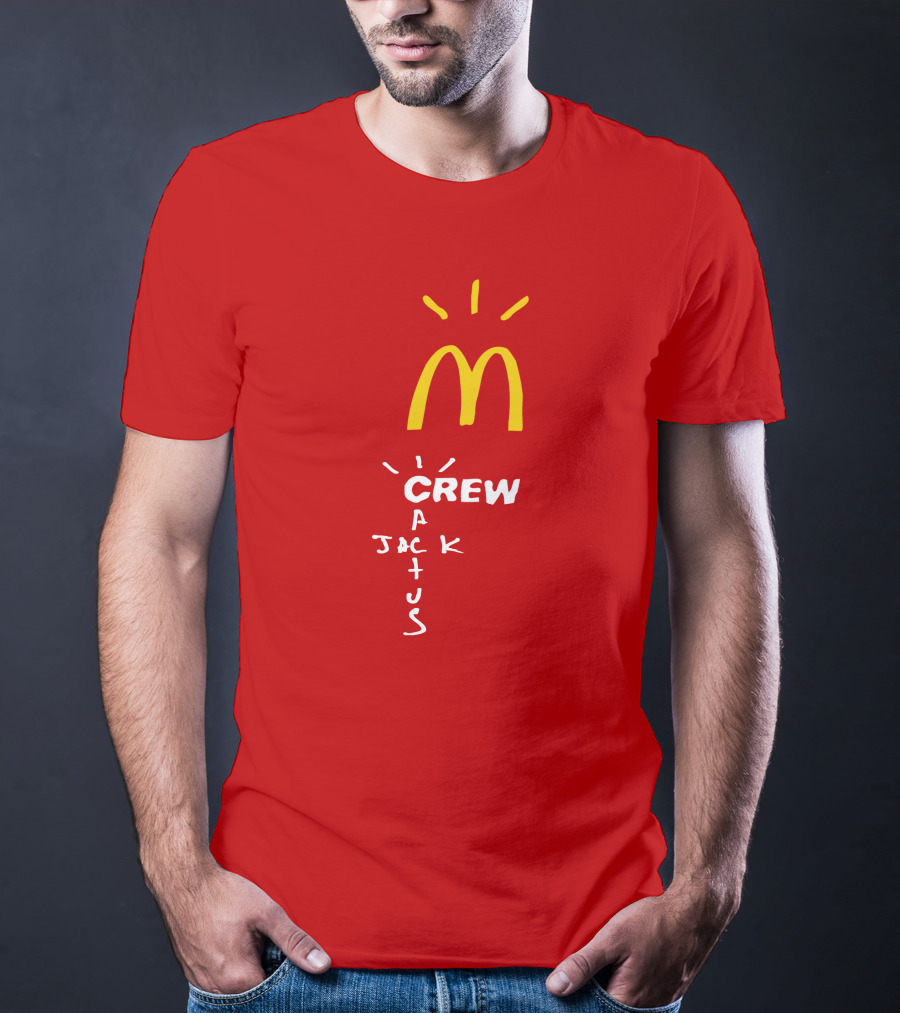 Travis Scott Cactus Jack McDonald's Crew McDonald's T-Shirt