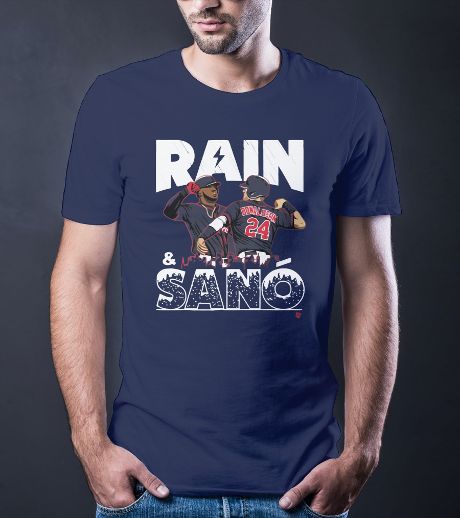 RAIN AND SANO BASEBALL DONALDSON 24 T-Shirt