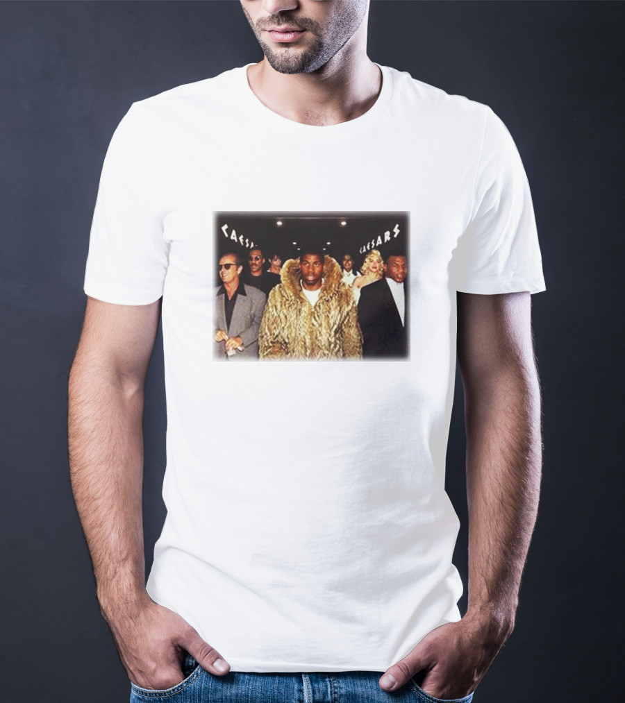 Caesars Barstool Entourage Fur Coat Entrance T-Shirt
