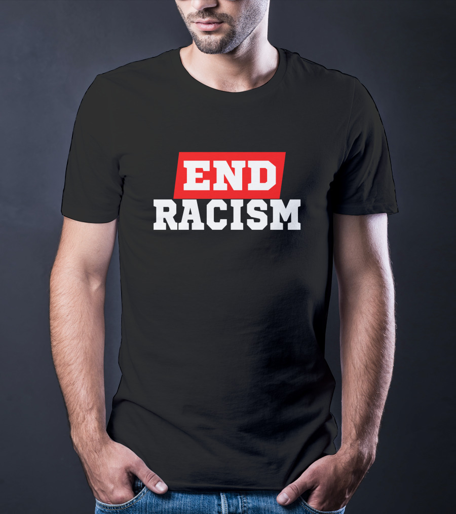 NFL End Racism Stop Racism Movement T-Shirt