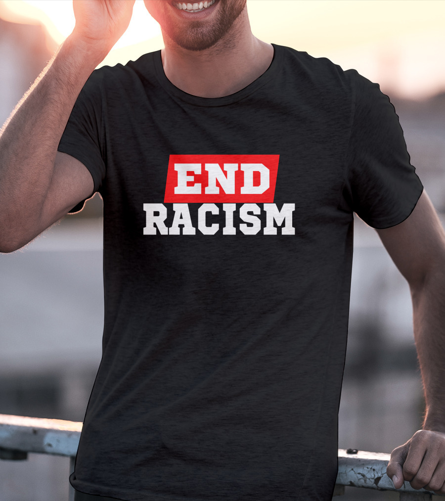 NFL End Racism Stop Racism Movement T-Shirt