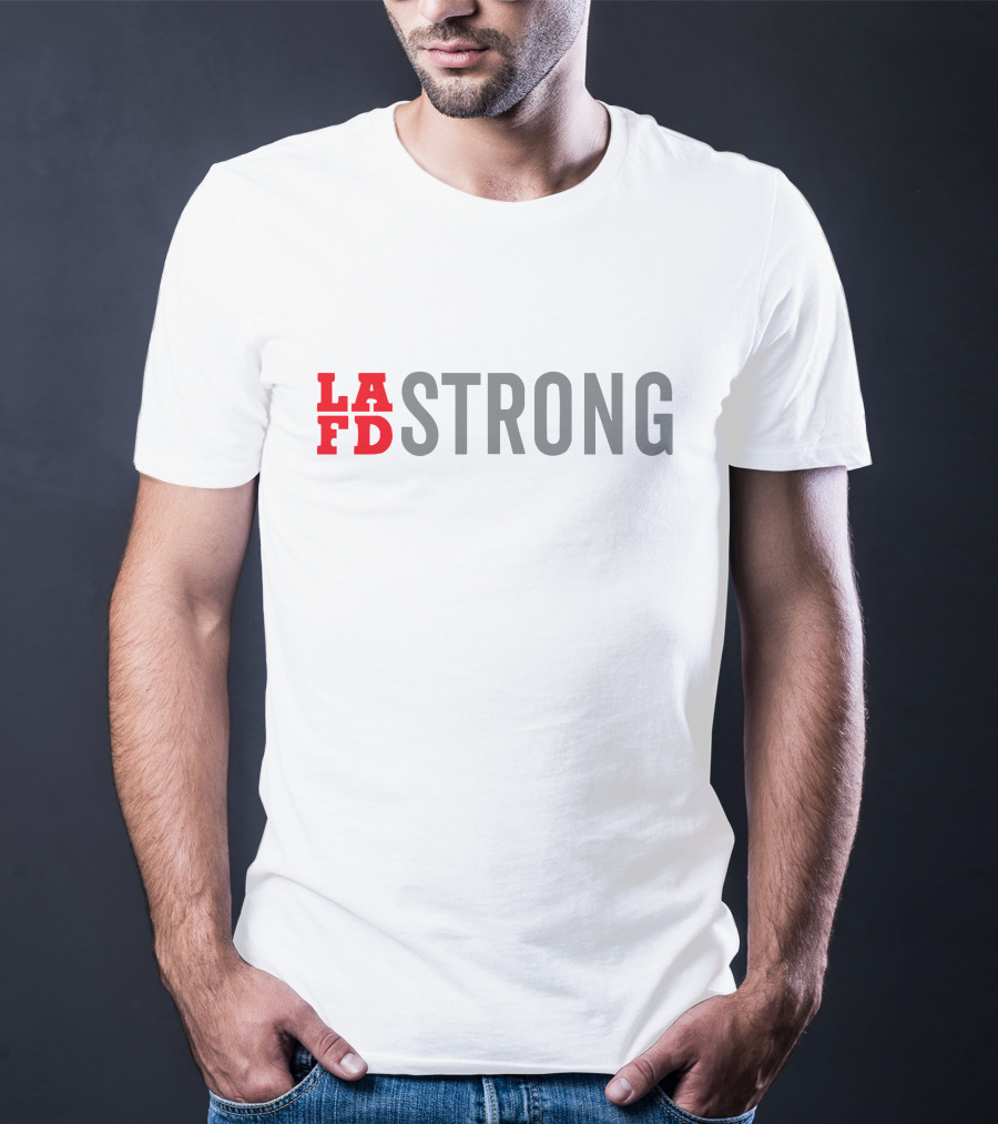 LA FD Strong Jennifer Garner T-Shirt