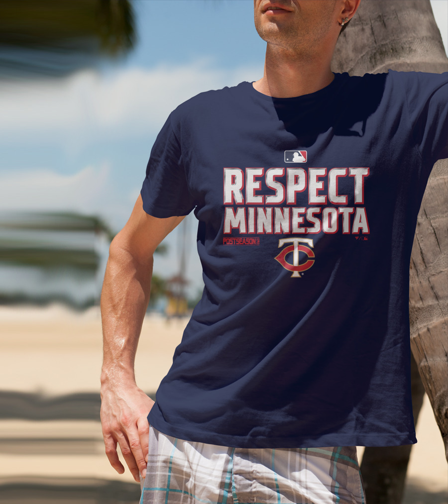 Respect Minnesota MLB Postseason Twins T-Shirt
