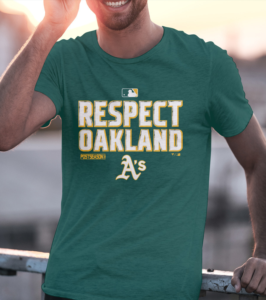RESPECT OAKLAND A'S POSTSEASON MLB T-Shirt