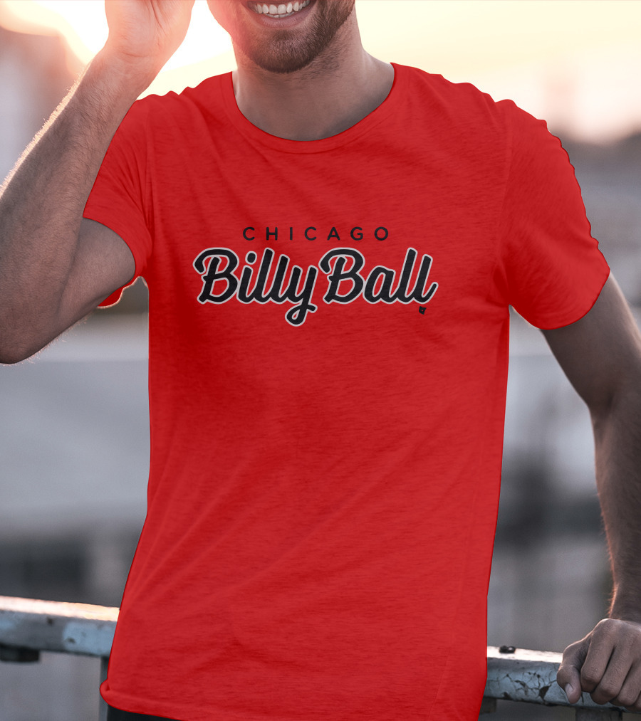 Chicago Billy Ball Red T-Shirt