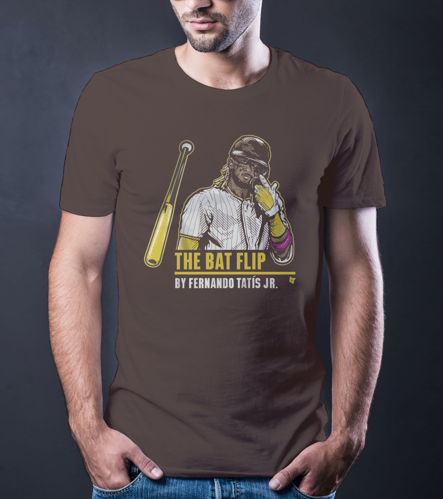 The Bat Flip By Fernando Tatis Jr. San Diego Padres T-Shirt