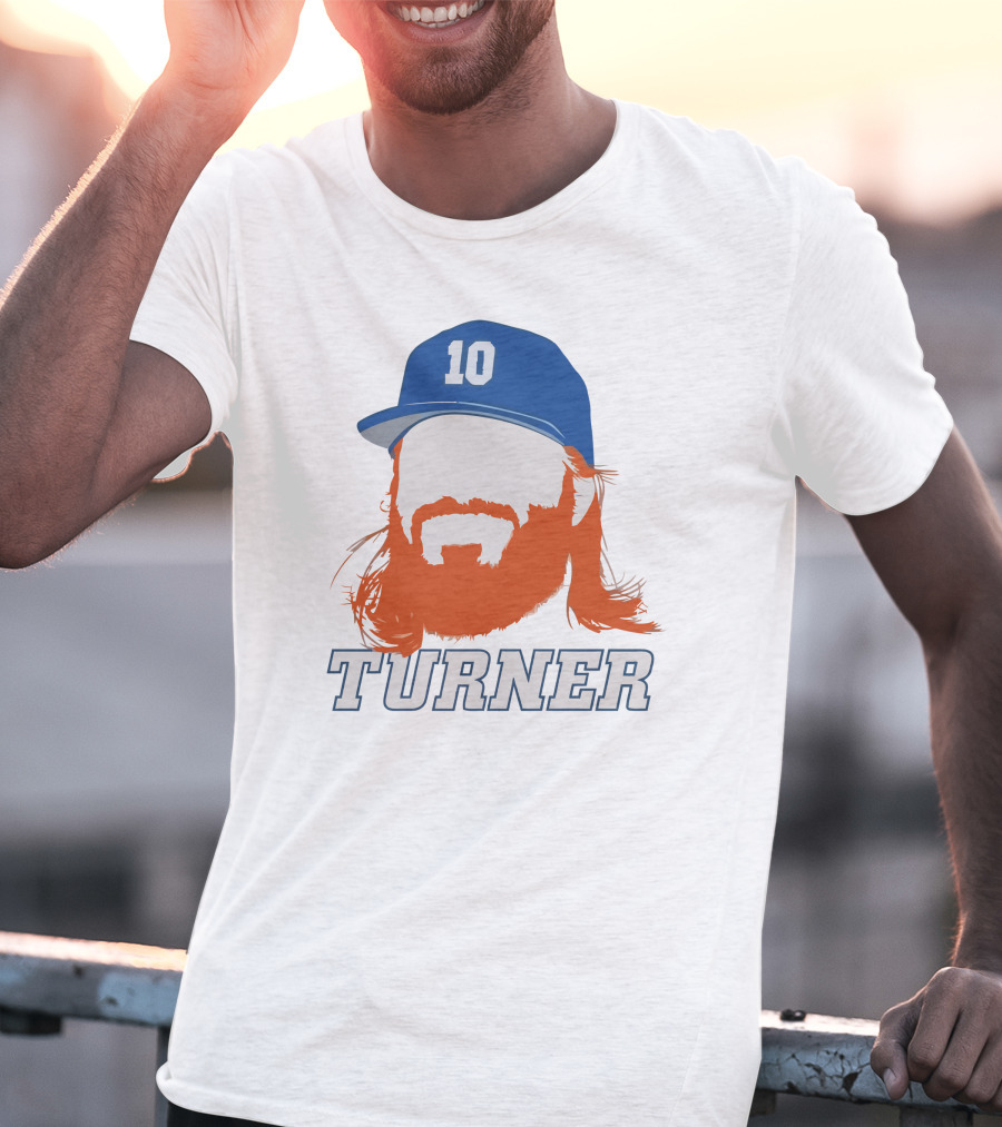 Turner 10 Blue Cap Orange Beard T-Shirt
