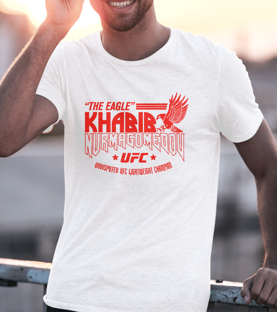 The Eagle Khabib Nurmagomedov UFC Undisputed Lightweight Champion T-Shirt